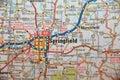 Map Image of Springfield, Missouri