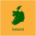 map of ireland icon
