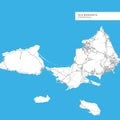 Map of Isla Margarita