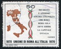 Map of Italy Royalty Free Stock Photo