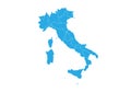 Map of italy. High detailed vector map - italy.