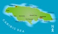 Map of Jamaica