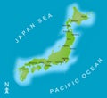 Map of Japan