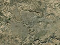 Map of Kabul, streets, map of the capital. Satellite view. Afghanistan. Asia. Royalty Free Stock Photo