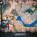 Map, La Boca, Caminito, Buenos Aries, Argentina