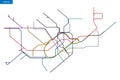 map of the London Underground