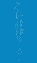 Map Maldives vector background. Isolated country texture Royalty Free Stock Photo