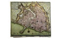 Map of Mallorca City, 1716