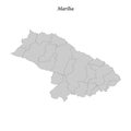 map of Marilia is a mesoregion in Sao Paulo with borders municip