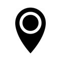 Map marker icon vector illustration Royalty Free Stock Photo