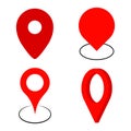 Map Marker icon vector Royalty Free Stock Photo