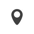 Map marker vector icon