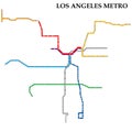 Map of the metro, Subway