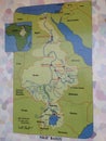 Map of the Nile Basin