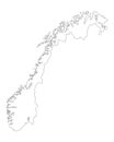 Map of Norway