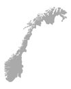 Map of Norway