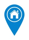 Home pointer location icon