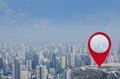 Map pointer navigation concept