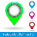 Map pointer set