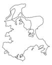 Map of Ruegen