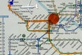 A map of Seoul Korea Subway guide