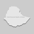 Map of State of the Federal Democratic Republic of Ethiopia