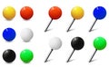 Map tacks, Round Pins and Plastic Map Push Pins