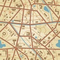 Map tile Royalty Free Stock Photo