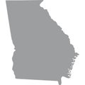 U.S. state of Georgia Royalty Free Stock Photo