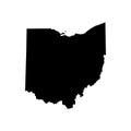 Map of the U.S. state of Ohio