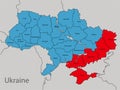 map of Ukraine