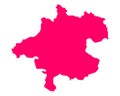 Map of Upper Austria