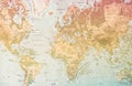 Map Of The World Royalty Free Stock Photo