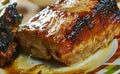 Maple Balsamic Pork Royalty Free Stock Photo