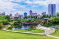 Maple Garden in downtown Taichung Royalty Free Stock Photo