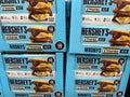 Hersheys Smores Kit with chocolate candy bars, marshmallows and graham crackers at Sams