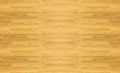 Maple hardwood basketball floor pattern as viewed from above. Royalty Free Stock Photo