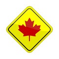 Maple leaf sign