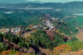 Maple leafs in Mount Yoshino