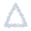 Maple seeds frame triangle blue-01