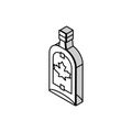 maple spirits isometric icon vector illustration Royalty Free Stock Photo