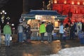 Maple sugar store at Place Jacques Cartier street Royalty Free Stock Photo