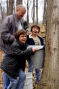 Maple Sugaring with Dad Royalty Free Stock Photo