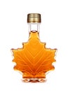 Maple syrup bottle Royalty Free Stock Photo