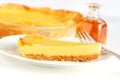 Maple syrup pie Royalty Free Stock Photo