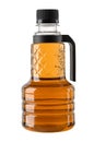 Maple syrup in plastic bottle with handle Royalty Free Stock Photo