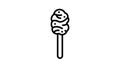 maple taffy line icon animation