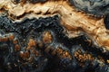 Maple Wood Dark Liquid Abstract Texture Background With Generative AI