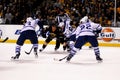 Mapleleafs v. Bruins Royalty Free Stock Photo