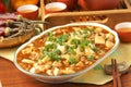 Mapo tofu Royalty Free Stock Photo